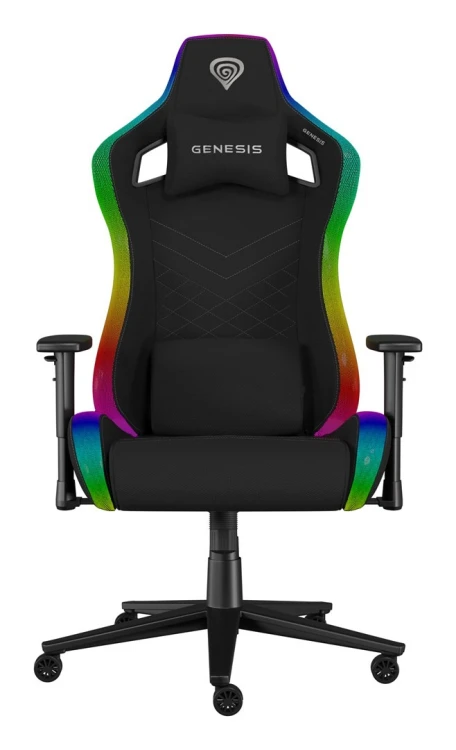 Fotel do gry GENESIS NFG-2247 - fotel dla gracza z obitym siedziskiem