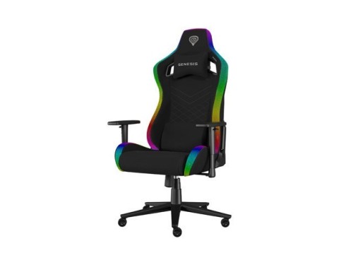 Fotel do gry GENESIS NFG-2247 - fotel dla gracza z obitym siedziskiem