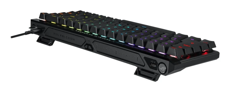 ASUS ROG Falchion Ace HFX klawiatura Gaming USB QWERTZ Niemiecki Czarny