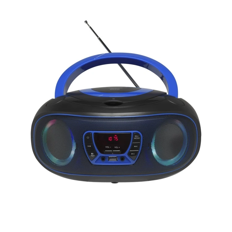 Przenośny odtwarzacz CD Denver TCL-212BT BLUE cd Czarny, Niebieski