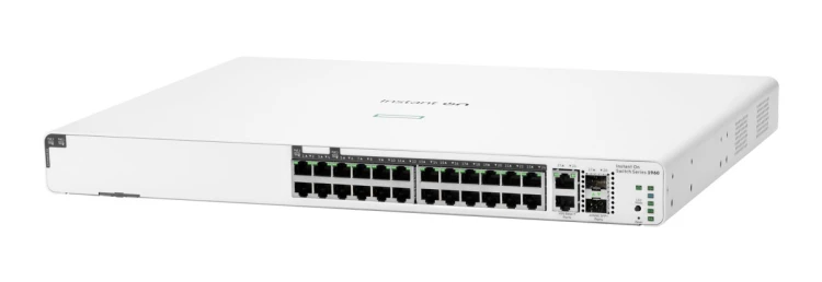Aruba Instant On 1960 24G 20p Class4 4p Class6 PoE 2XGT 2SFP+ 370W Zarządzany L2+ Gigabit Ethernet (10/100/1000) Obsługa PoE 1U Biały