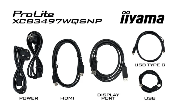 Monitor iiyama XCB3497WQSNP-B1 34" - Płaski ekran - 86,4 cm