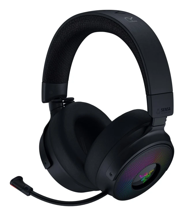 Zestaw słuchawkowy Razer Kraken V4 Pro Bluetooth Over-ear Microphone Bezprzewodowy Czarny