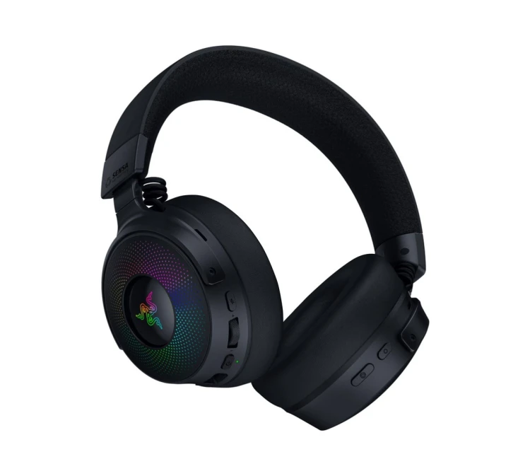 Zestaw słuchawkowy Razer Kraken V4 Pro Bluetooth Over-ear Microphone Bezprzewodowy Czarny