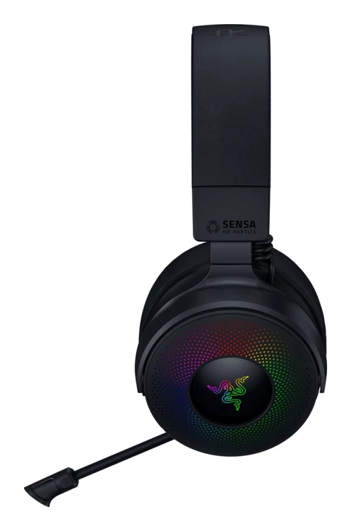 Zestaw słuchawkowy Razer Kraken V4 Pro Bluetooth Over-ear Microphone Bezprzewodowy Czarny