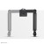 Neomounts DS70-450BL1 uchwyt / stojak do monitorów 106,7 cm (42") Biurko Czarny