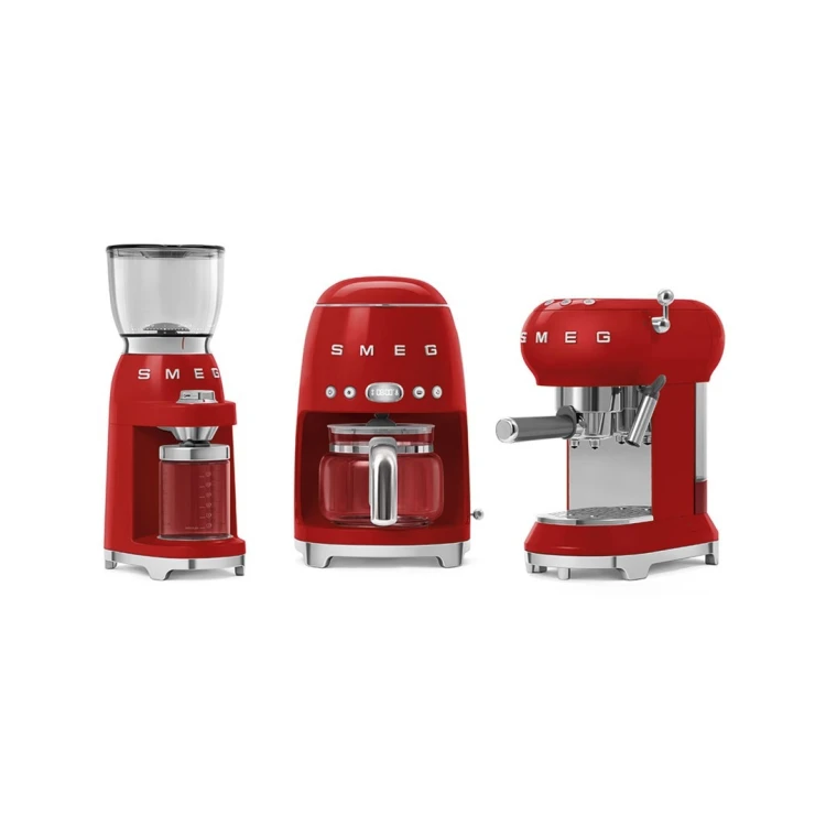 Smeg CGF11RDEU młynek do kawy 150 W Czerwony