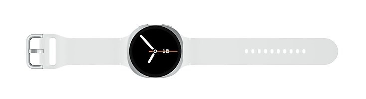 Samsung Galaxy Watch 8 3,81 cm (1.5") AMOLED 44 mm Cyfrowy 480 x 480 px Ekran dotykowy Srebrny Wi-Fi GPS