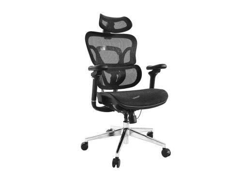 Wyposaż Ergonomiczne Krzesło Biurowe + Zagłówek/Podłokietniki Lite Sprzedaż Detaliczna
