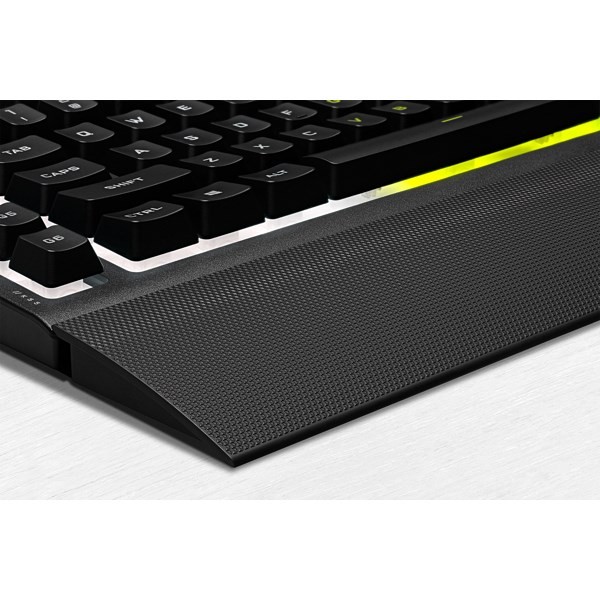 Korsarz | Gumowa kopuła | K55 RGB PRO | Klawiatura do gier | Klawiatura do gier | Światło LED RGB | Stany Zjednoczone | Przewodowe | Czarny