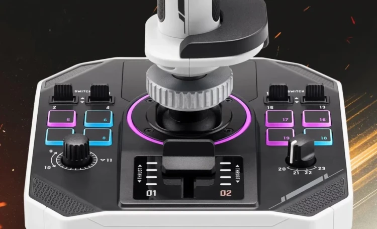 Thrustmaster SOL-R 2 Hosas WW Biały