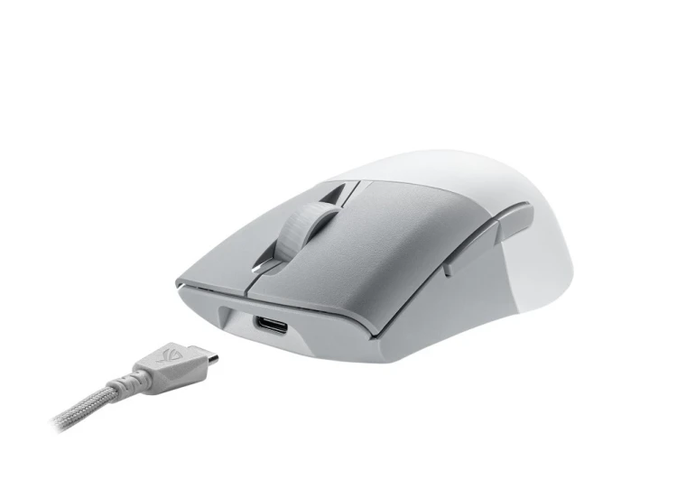 Mysz Gamingowa ASUS ROG Keris Wireless AimPoint Prawa 90MP02V0-BMUA10 Biała