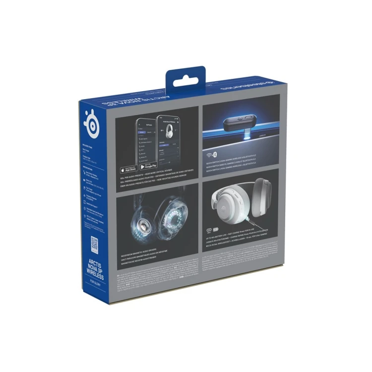 Słuchawki Steelseries Arctis Nova 3P BT (61687) Białe