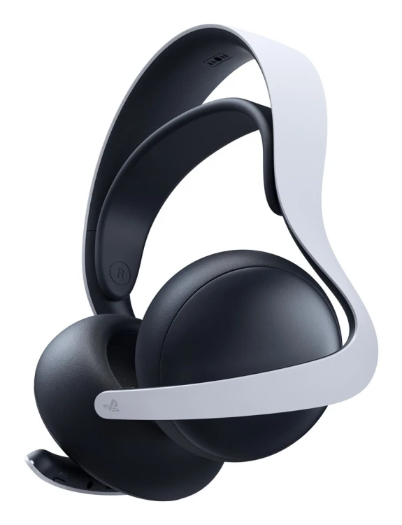 Sony PULSE Elite Zestaw słuchawkowy Przewodowy i Bezprzewodowy Opaska na głowę Gaming Bluetooth Podstawka do ładowania Czarny, Biały