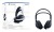 Sony PULSE Elite Zestaw słuchawkowy Przewodowy i Bezprzewodowy Opaska na głowę Gaming Bluetooth Podstawka do ładowania Czarny, Biały