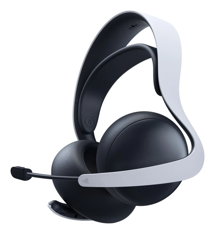 Sony PULSE Elite Zestaw słuchawkowy Przewodowy i Bezprzewodowy Opaska na głowę Gaming Bluetooth Podstawka do ładowania Czarny, Biały
