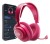 Steelseries Arctis Nova 7X Gen 2 Zestaw słuchawkowy Bezprzewodowy Opaska na głowę Gaming Bluetooth Purpurowy