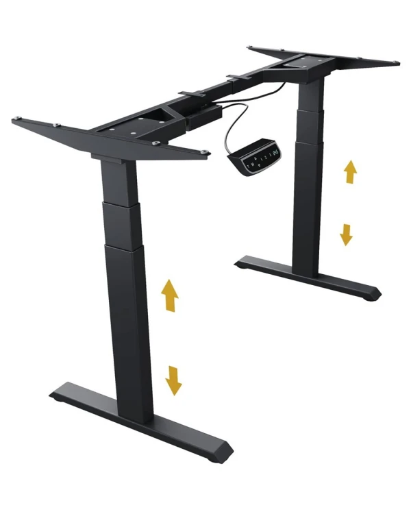 Biurko elektryczne z 2 nogami ICY BOX IB-EW206B-T