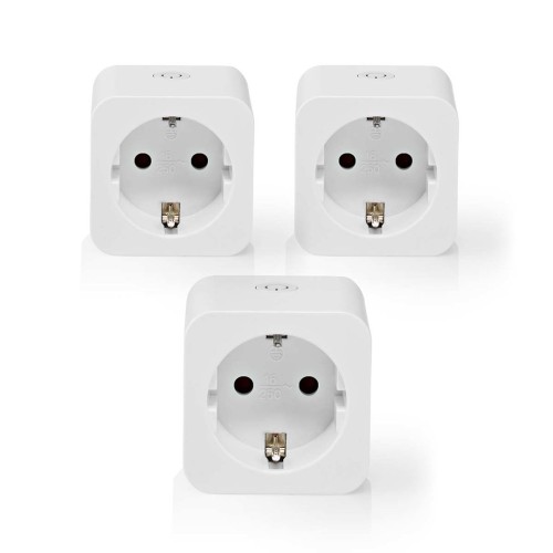 Nedis WIFIP121FWT3 inteligentny korek 3680 W Dom Biały