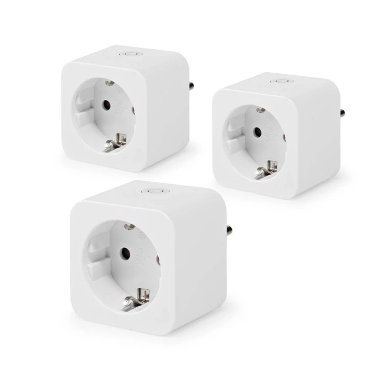 Nedis WIFIP121FWT3 inteligentny korek 3680 W Dom Biały