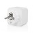 Nedis WIFIP121FWT3 inteligentny korek 3680 W Dom Biały