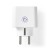 Nedis WIFIP121FWT3 inteligentny korek 3680 W Dom Biały