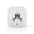 Nedis WIFIP121FWT3 inteligentny korek 3680 W Dom Biały