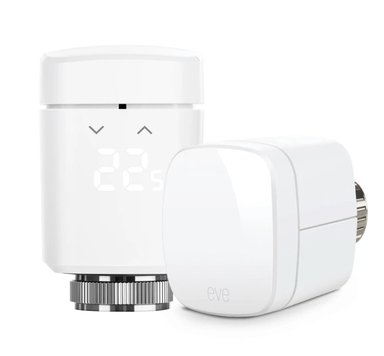 Eve Thermo Matter - inteligentny termostat (kompatybilność: Apple Home, Samsung SmartThings, Alexa, Google Home, Home Assistant)