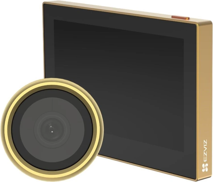 Wideodomofon EZVIZ HP2 WiFi (CS-HP2) Czarny, Złoto