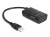 DeLOCK Izolator USB 2.0 Typu-A męski na żeński z izolacją 5 kV dla linii przesyłu danych