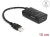 DeLOCK Izolator USB 2.0 Typu-A męski na żeński z izolacją 5 kV dla linii przesyłu danych