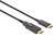 Kabel światłowodowy MANHATTAN Active High Speed HDMI z odłączanym złączem 4K@60Hz UHD, HDMI męski na Micro HDMI męski (typ D) i odłączany męski HDMI (