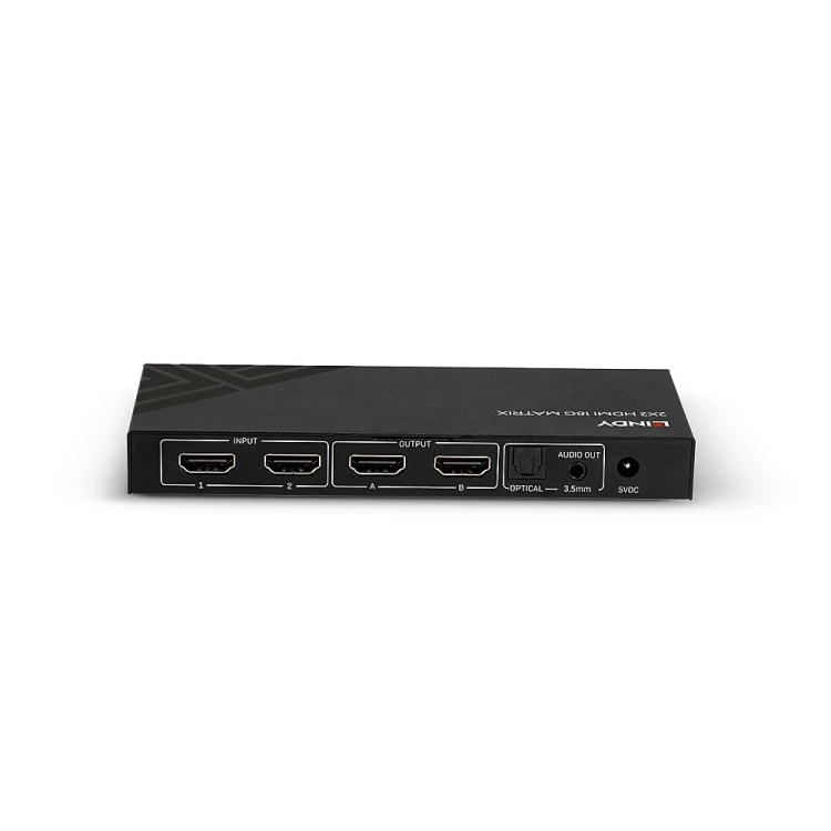 Macierz HDMI 18G model Lindy 2x2