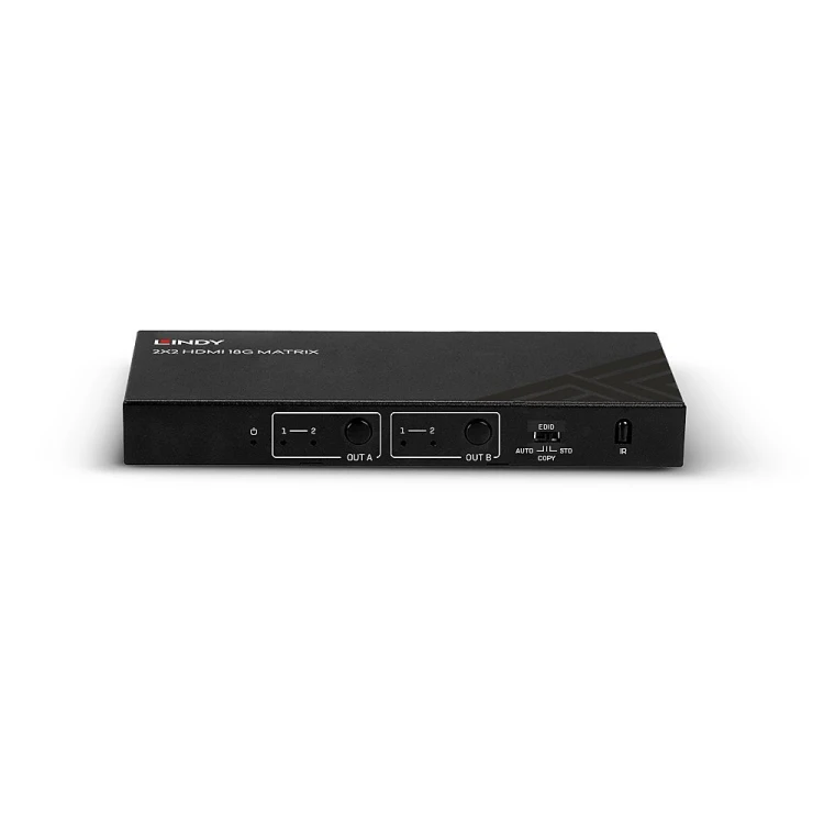 Macierz HDMI 18G model Lindy 2x2
