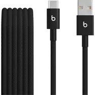 Kable USB-A do USB-C marki Apple Beats Woven (1.5 m) - Bolt Black (zestaw 2 sztuk)