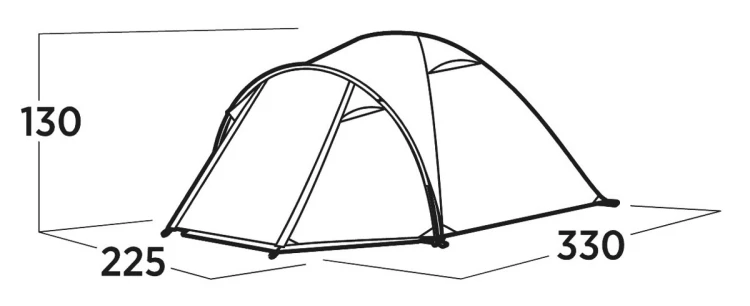Namiot czteroosobowy Easy Camp Setesdal 4
