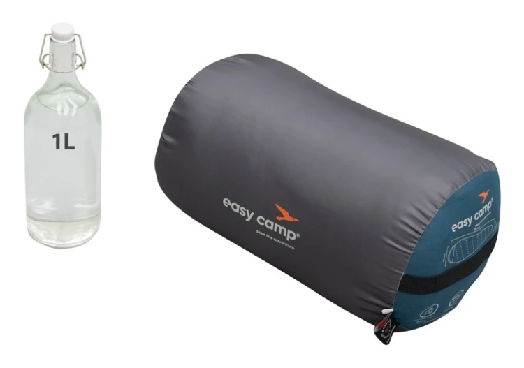 Śpiwór syntetyczny Easy Camp Raven I Mummy 5C (190 cm)