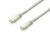 Kabel krosowy Equip Cat6A 10szt S/FTP 2xRJ45 2,00m Szary Platynowy