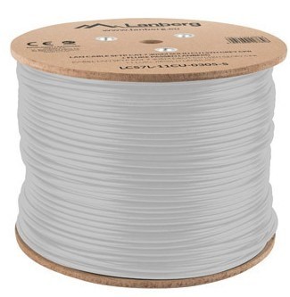 Lanberg LCS7L-11CU-0305-S kabel sieciowy Biały 305 m Cat7 S/FTP (S-STP)
