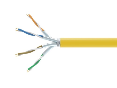Wyposażenie Instalacyjne Kabel Cat7A Simplx S/FTP DCA 1000.00m pomarańczowy LSZH