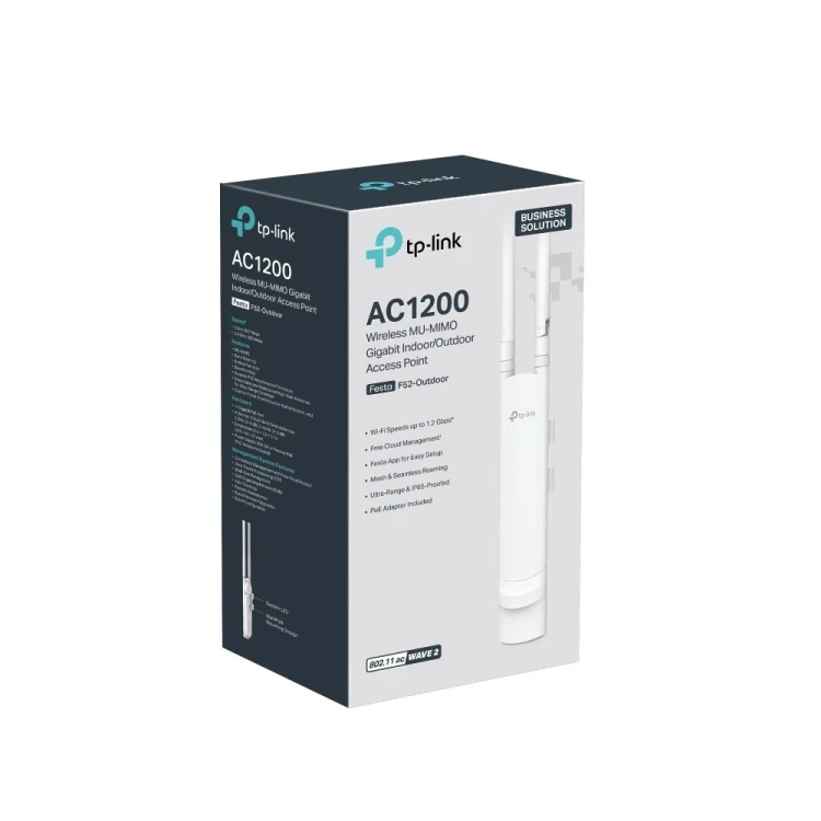 TP-Link Festa F52-Outdoor 1200 Mbit/s Biały Obsługa PoE