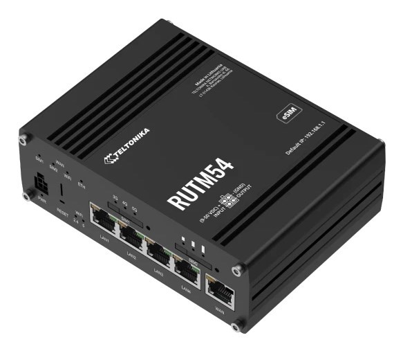 Teltonika Networks RUTM54 (EU) 5G LTE global
