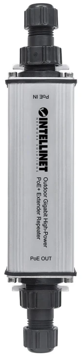 GIGABITOWY EXTENDER SYGNAŁU POE/POE+ 1-PORTOWY ZEWNĘTRZNY