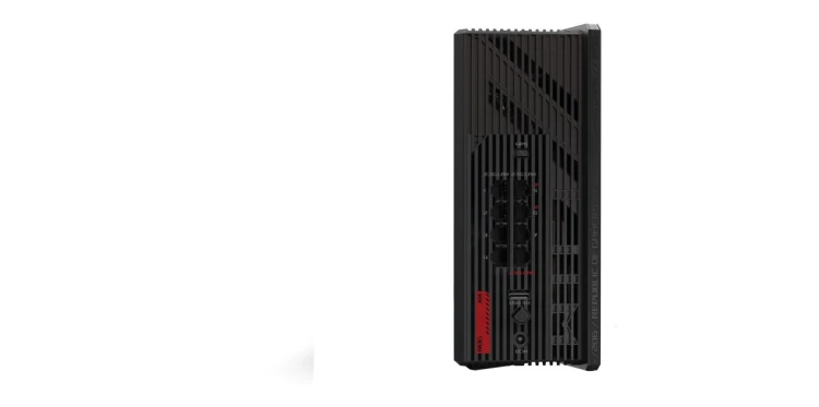 ASUS ROG Strix GS-BE18000 router bezprzewodowy 2.5 Gigabit Ethernet Trójpasmowy (2,4 GHz / 5 GHz / 6 GHz) Czarny