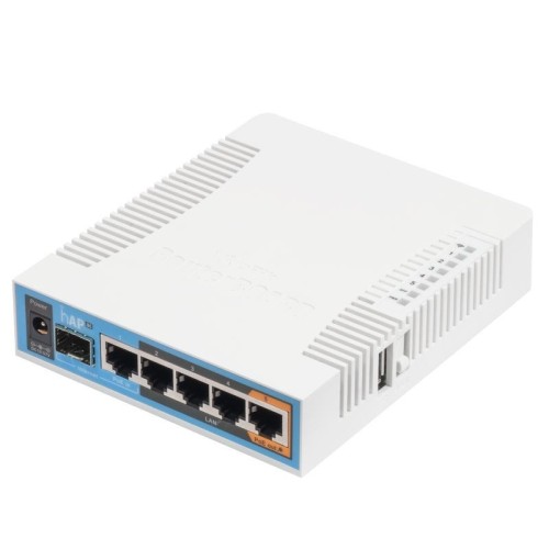 Router MikroTik RB962UiGS-5HacT2HnT PoE hAP ac 500 Mbit/s Biały