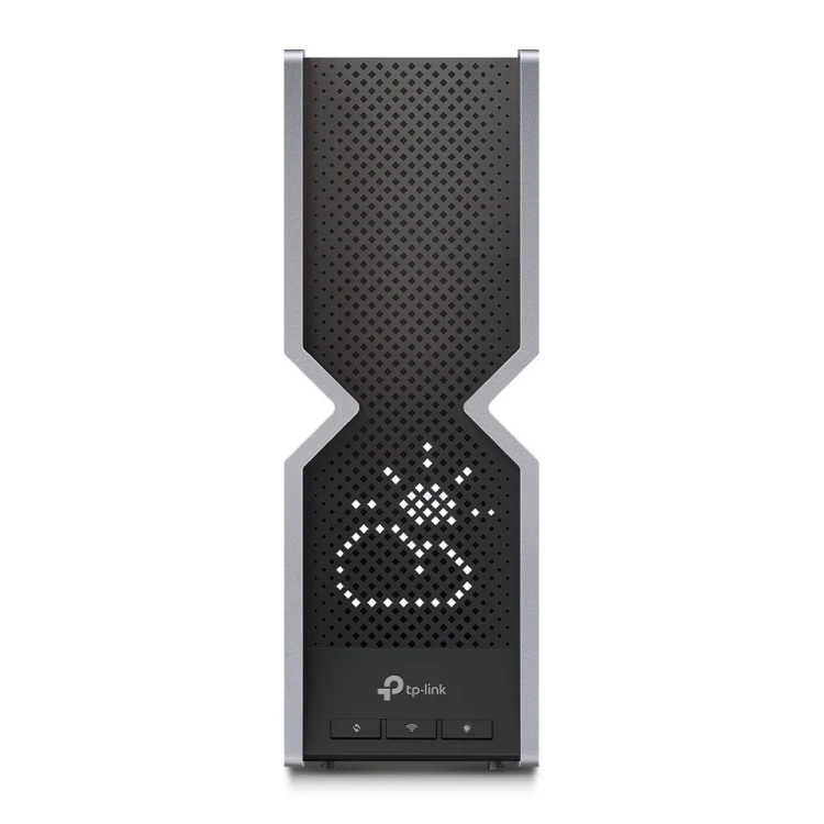 TP-Link Archer BE800 router bezprzewodowy Multi-Gigabit Ethernet Trójpasmowy (2,4 GHz / 5 GHz / 6 GHz) Czarny, Stal nierdzewna
