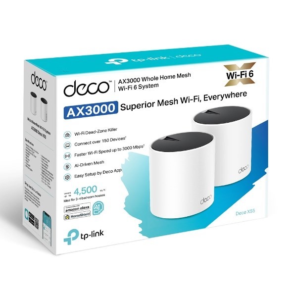 Router TP-Link AX3000 Dual-band (2.4 GHz/5 GHz) Wi-Fi 6 (802.11ax) Biały 3 Wewnętrzne