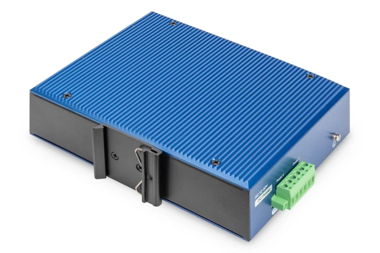 Przemysłowy switch 16x 1000Base-TX DIN rozszerzony zakres temperatur