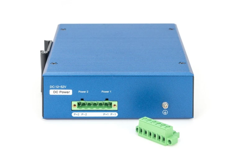 Przemysłowy switch 16x 1000Base-TX DIN rozszerzony zakres temperatur