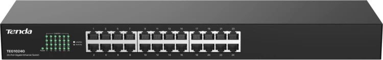 Switch Tenda TEG1024G (24x 10/100/1000Mbps)